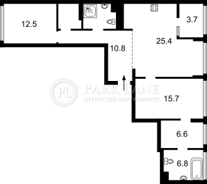 Квартира W-7381700, Гарета Джонса (Хохловых Семьи), 12, Киев - Фото 5