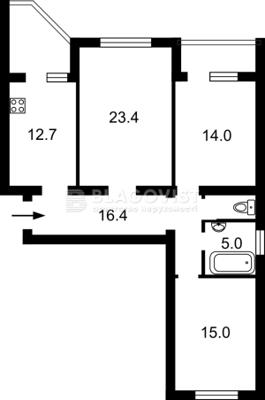 Квартира W-7383275, Урлівська, 4, Київ - Фото 2