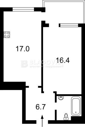 Квартира W-7434228, Петрицького А., 21а, Київ - Фото 2