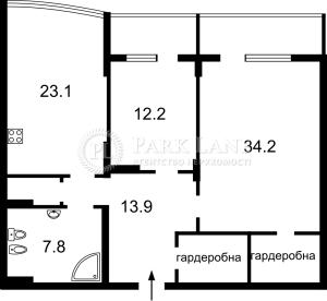 Квартира W-7399422, Верхогляда Андрея (Драгомирова Михаила), 2а, Киев - Фото 2