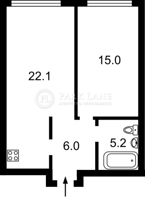 Квартира W-7400156, Липкивского Василия (Урицкого), 16в, Киев - Фото 2