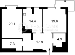 Квартира W-7414696, Коновальця Євгена (Щорса), 44а, Київ - Фото 2
