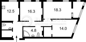 Квартира W-7418139, Богдановская, 7в, Киев - Фото 14