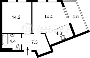 Квартира W-7418852, Берестейський просп. (Перемоги просп.), 67б, Київ - Фото 7