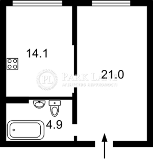 Квартира W-7437359, Максимовича Михаила (Трутенко Онуфрия), 32б, Киев - Фото 11