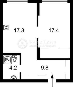 Квартира W-7437626, Максимовича Михаила (Трутенко Онуфрия), 32б, Киев - Фото 14