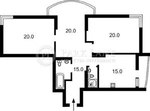 Квартира W-7452992, Максимовича Михаила (Трутенко Онуфрия), 3д, Киев - Фото 15