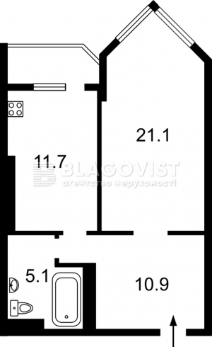 Apartment W-7291602, Solomianska, 15а, Kyiv - Photo 14