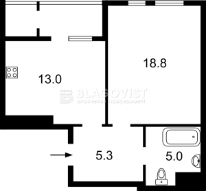 Квартира W-7348758, Бабича Гліба (Канальна), 8, Київ - Фото 2