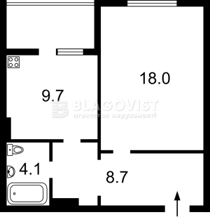 Квартира W-7361993, Пчелки Елены, 2б, Киев - Фото 13