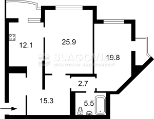 Квартира W-7387838, Княжий Затон, 21, Київ - Фото 13