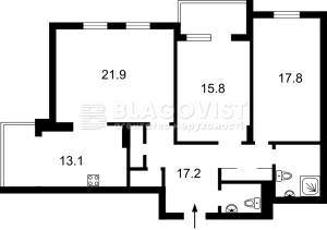 Квартира W-7387841, Левитана, 3, Киев - Фото 15