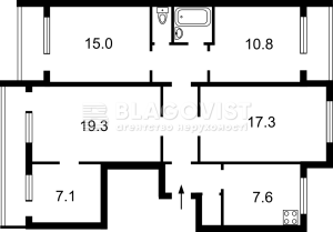 Квартира W-7400224, Харківське шосе, 174а, Київ - Фото 15