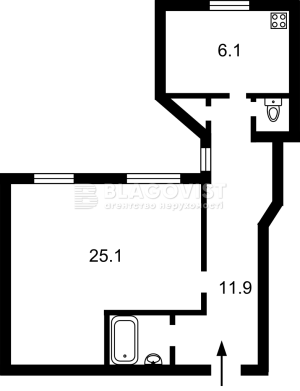 Квартира W-7432318, Шота Руставели, 33б, Киев - Фото 13