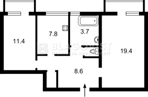Квартира W-7432324, Леси Украинки бульв., 28, Киев - Фото 15