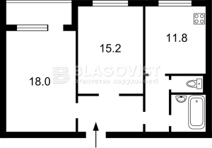 Квартира W-7437580, Григоренко Петра просп., 1, Киев - Фото 11