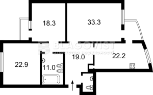Квартира W-7438516, Лесі Українки бул., 7б, Київ - Фото 11