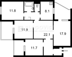 Квартира W-7438786, Ревуцкого, 18а, Киев - Фото 15