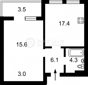 Квартира W-7311920, Бердника Олеся, 1д, Київ - Фото 7