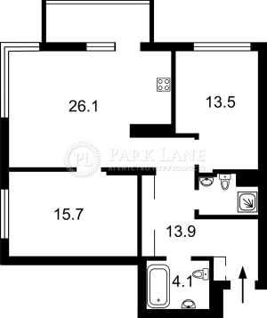 Квартира W-7356833, Маккейна Джона (Кудрі Івана), Київ - Фото 4