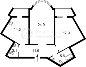 Квартира W-7376435, Княжий Затон, 21, Киев - Фото 12
