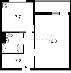 Квартира W-7376500, Здановской Юлии (Ломоносова), 50/2, Киев - Фото 10