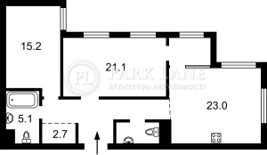 Квартира W-7391326, Выговского Ивана (Гречко Маршала), 40/12, Киев - Фото 4