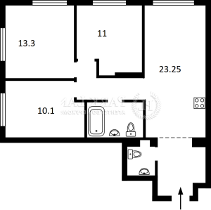 Квартира W-7391335, Олеся Александра, 19, Киев - Фото 3