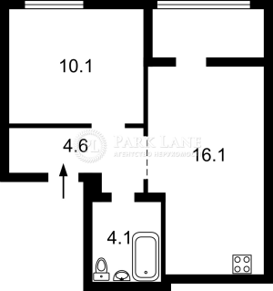 Квартира W-7391353, Салютная, 2, Киев - Фото 4