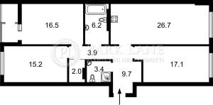 Квартира W-7451515, Фортечний тупик (Тверський тупик), 7б, Київ - Фото 3
