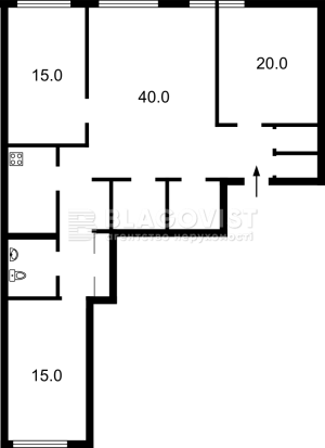  Офис, W-7328399, Заречная, 6, Киев - Фото 2