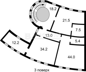  Окремо розташована будівля, W-7337922, Воздвиженська, 44, Київ - Фото 5