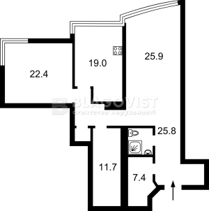  Офис, W-7377736, Кловский спуск, 7, Киев - Фото 2