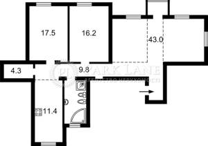 Квартира W-7426184, Обсерваторна, 8, Київ - Фото 2