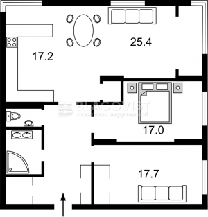 Apartment W-7310966, Feodosiiska, 2л, Kyiv - Photo 7