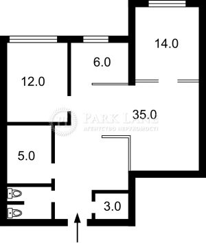  Офіс, W-7400579, Жилянська, 68, Київ - Фото 2
