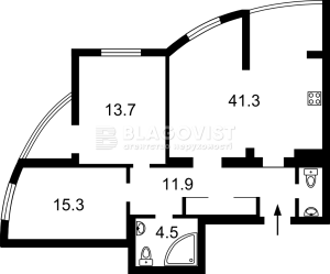 Квартира W-7330084, Верховного Совета бульв., 14б, Киев - Фото 2