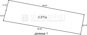 Земельный участок W-7365110, Вишневая, Гостомель - Фото 1