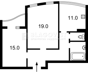 Квартира W-7370841, Шумского Юрия, 3г, Киев - Фото 2