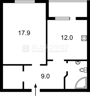 Квартира W-7370847, Шумского Юрия, 1б, Киев - Фото 2