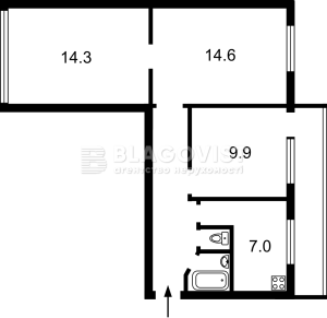 Квартира W-7370859, Миколайчука Ивана (Серафимовича), 3/1, Киев - Фото 2