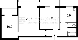 Квартира W-7370863, Дніпровська наб., 5б, Київ - Фото 3