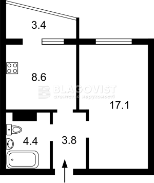 Квартира W-7370878, Гмыри Бориса, 12б, Киев - Фото 2