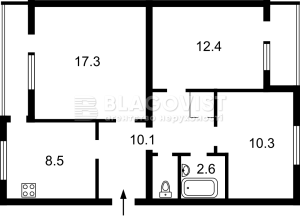 Квартира W-7373216, Уссурийская, 6, Киев - Фото 2