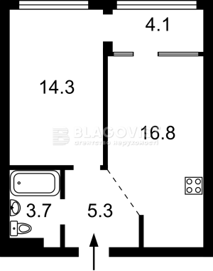 Квартира W-7373218, Сверстюка Євгена (Раскової Марини), 6, Київ - Фото 2