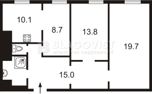 Квартира W-7373225, Хрещатик, 15, Київ - Фото 2