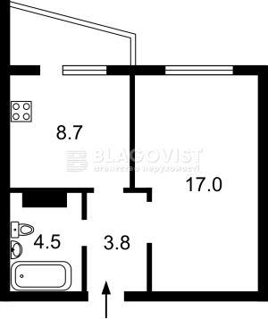 Квартира W-7404704, Гмирі Б., 20, Київ - Фото 2