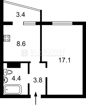 Квартира W-7404708, Русової Софії, 5б, Київ - Фото 2