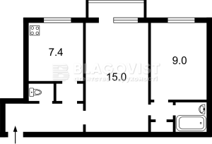 Квартира W-7409538, Березнева (Дніпровський), 7, Київ - Фото 2
