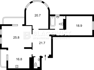 Квартира W-7413030, Ахматовой, 13д, Киев - Фото 2